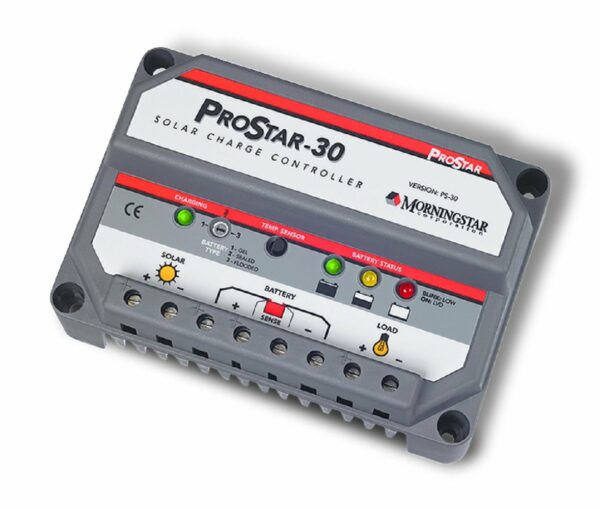 PROSTAR ™ CONTROLLER 15 or 30 amps / 12 or 24 volts
